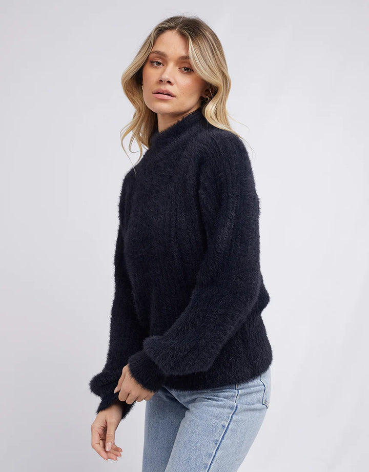 All About Eve Missy Oversized Knit - Black