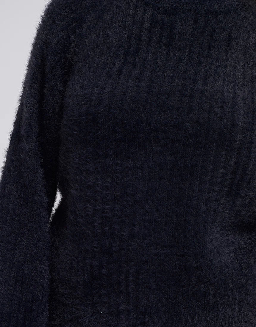 All About Eve Missy Oversized Knit - Black