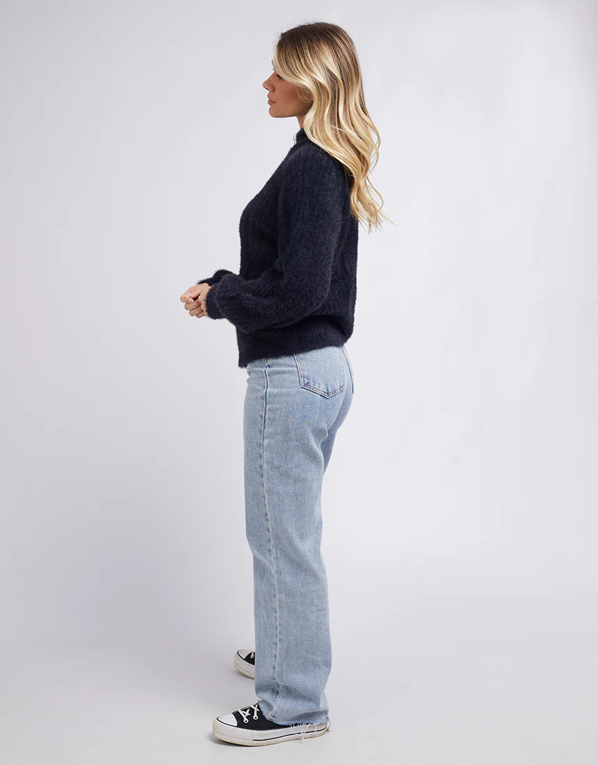 All About Eve Missy Oversized Knit - Black