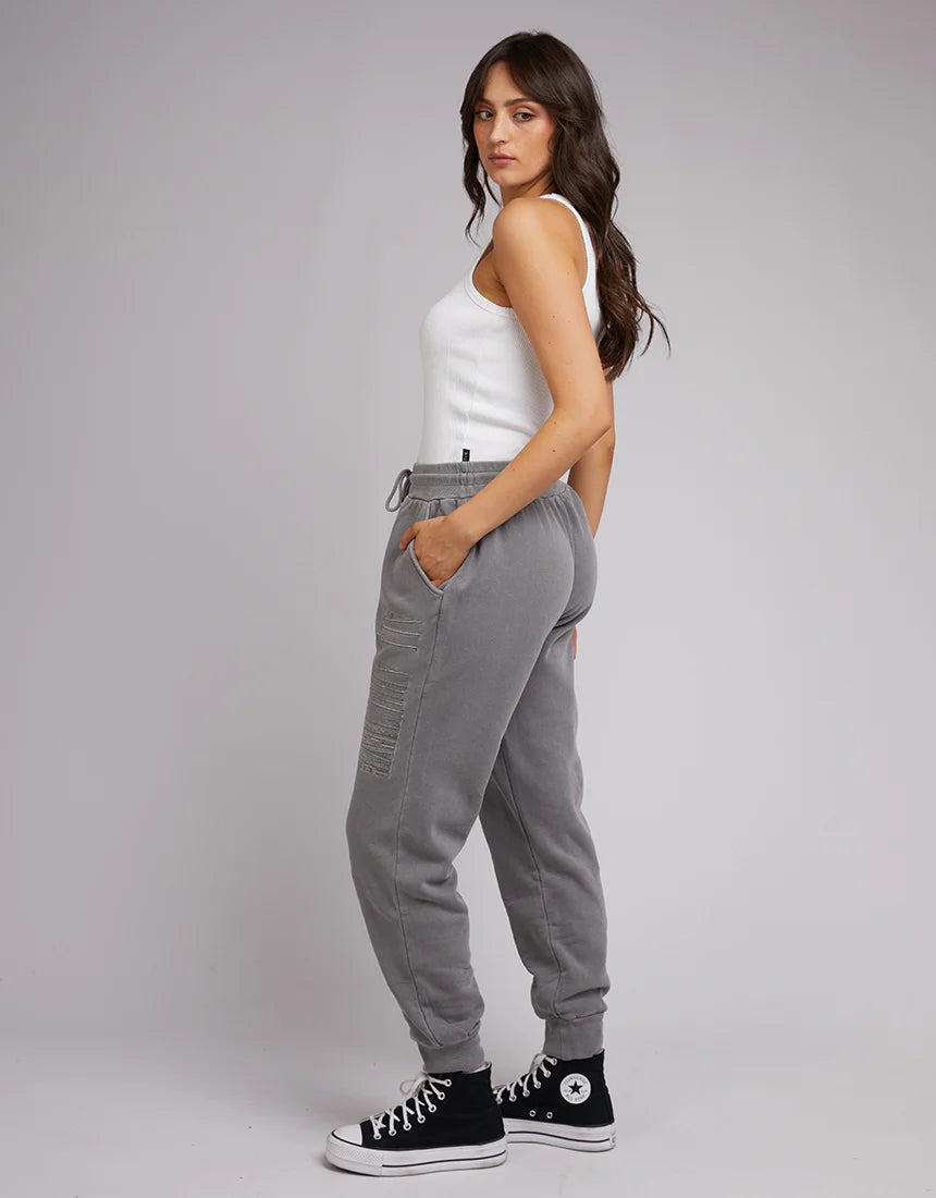 All About Eve Old Favourite Trackpant - Charcoal