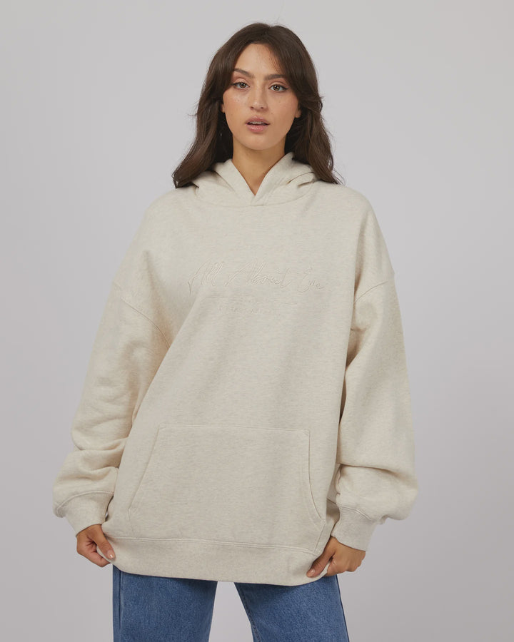All About Eve Classic Hoody- Oatmeal