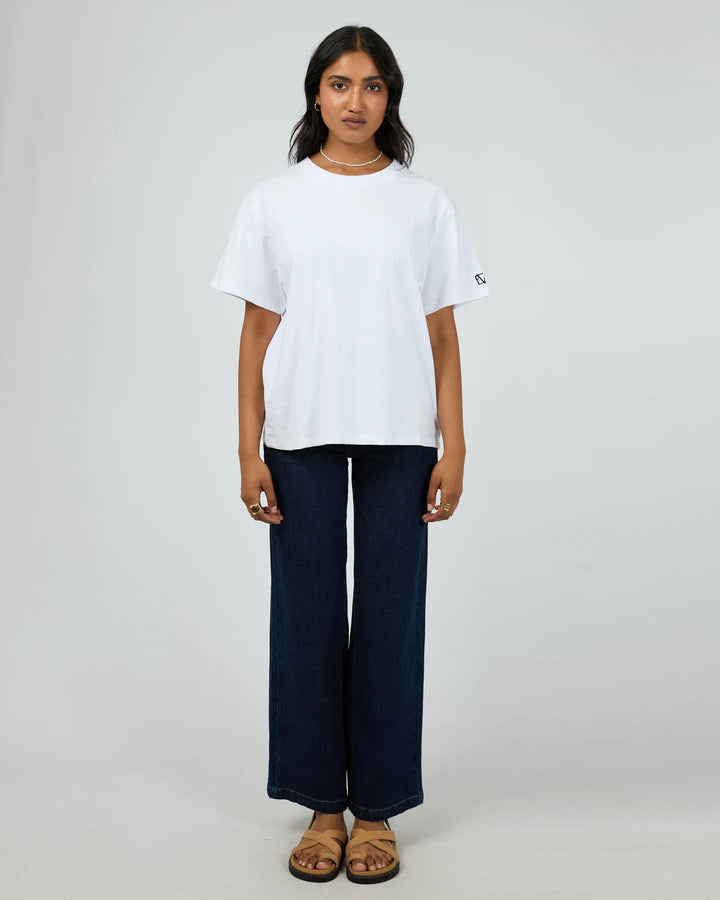 All About Eve Basic Monogram Tee - White