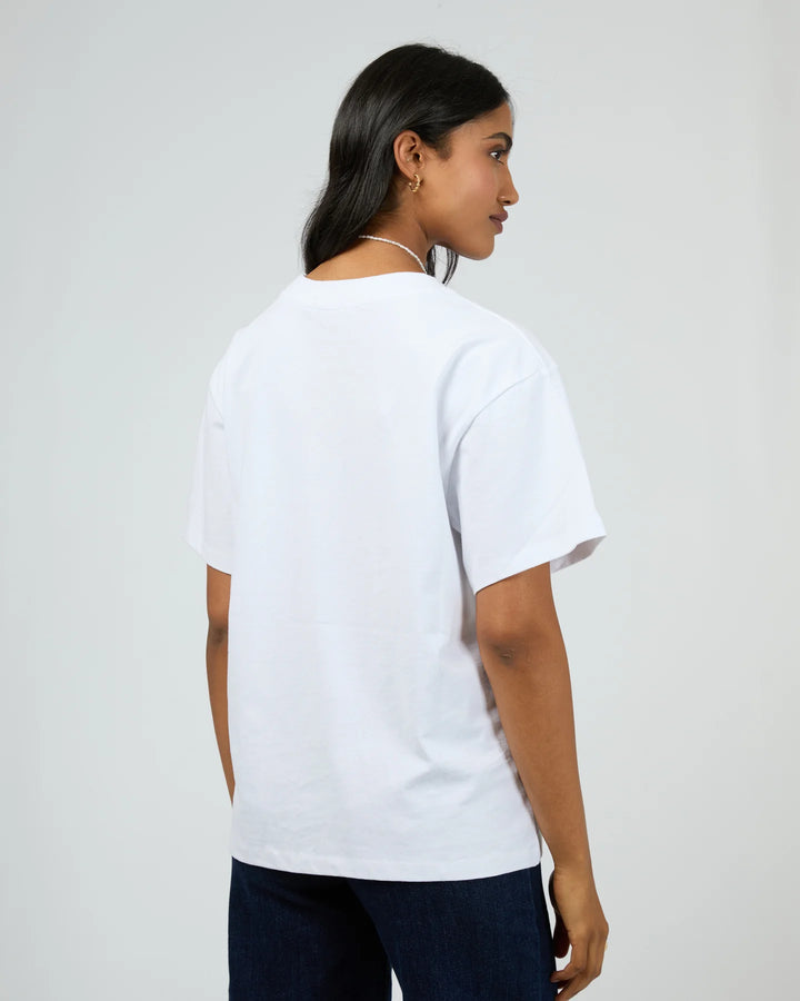 All About Eve Basic Monogram Tee - White