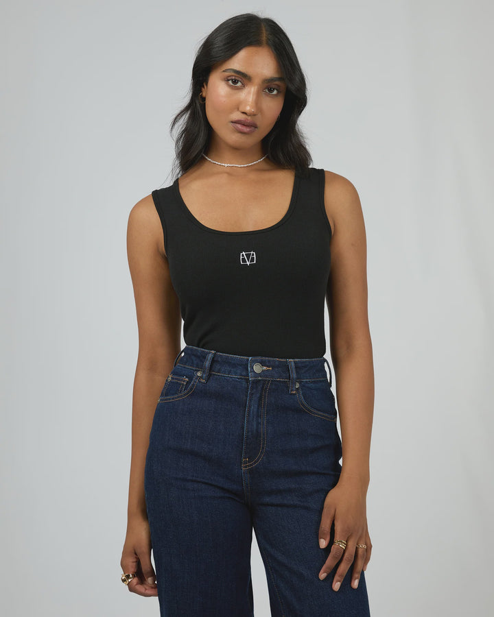 All About Eve Icon Tank-Black