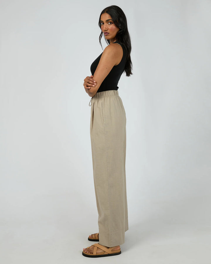 All About Eve Essential Pant - Stone