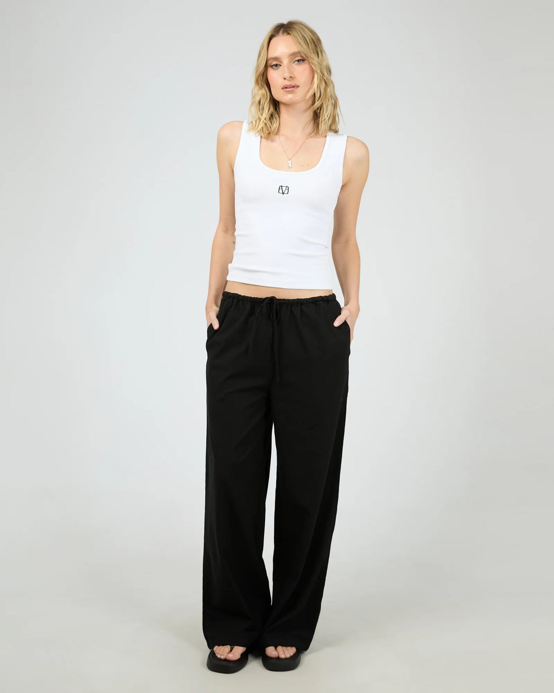 All About Eve Timeless Drawstring Pant - Black