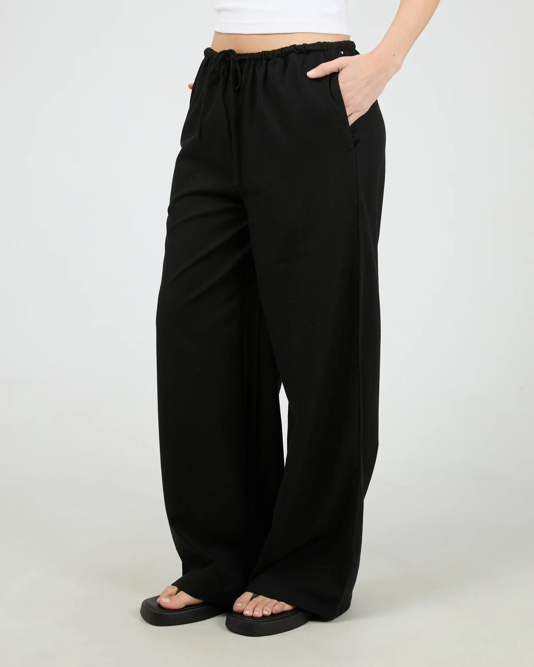 All About Eve Timeless Drawstring Pant - Black