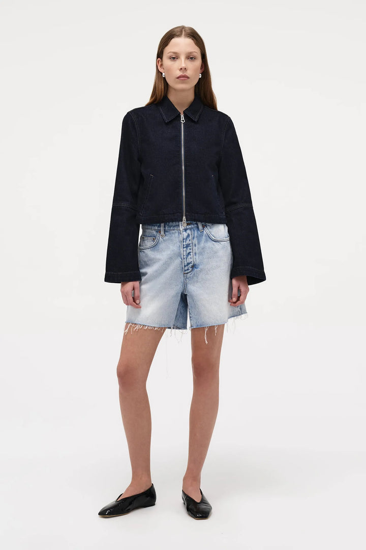Neuw Denim Eva Mid Denim Short - Mode - Light Vintage Indigo