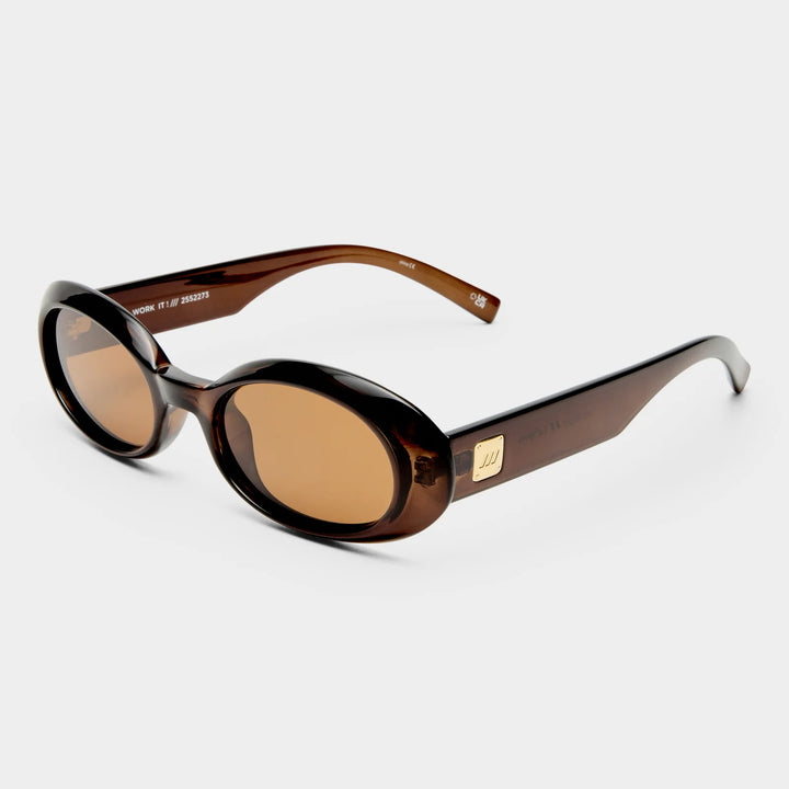 Le Specs Work It! Sunglasses - Cocoa