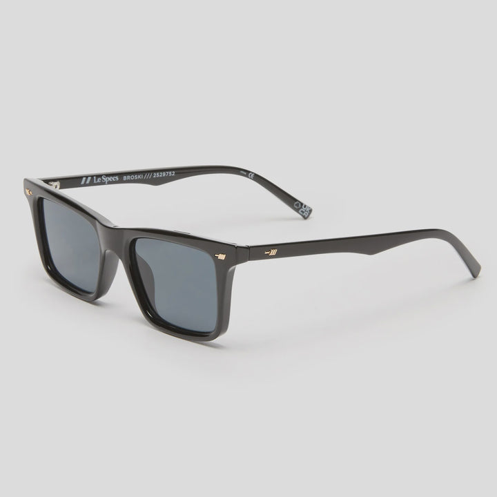 Le Specs Broski Sunglasses - Black Smoke Mono