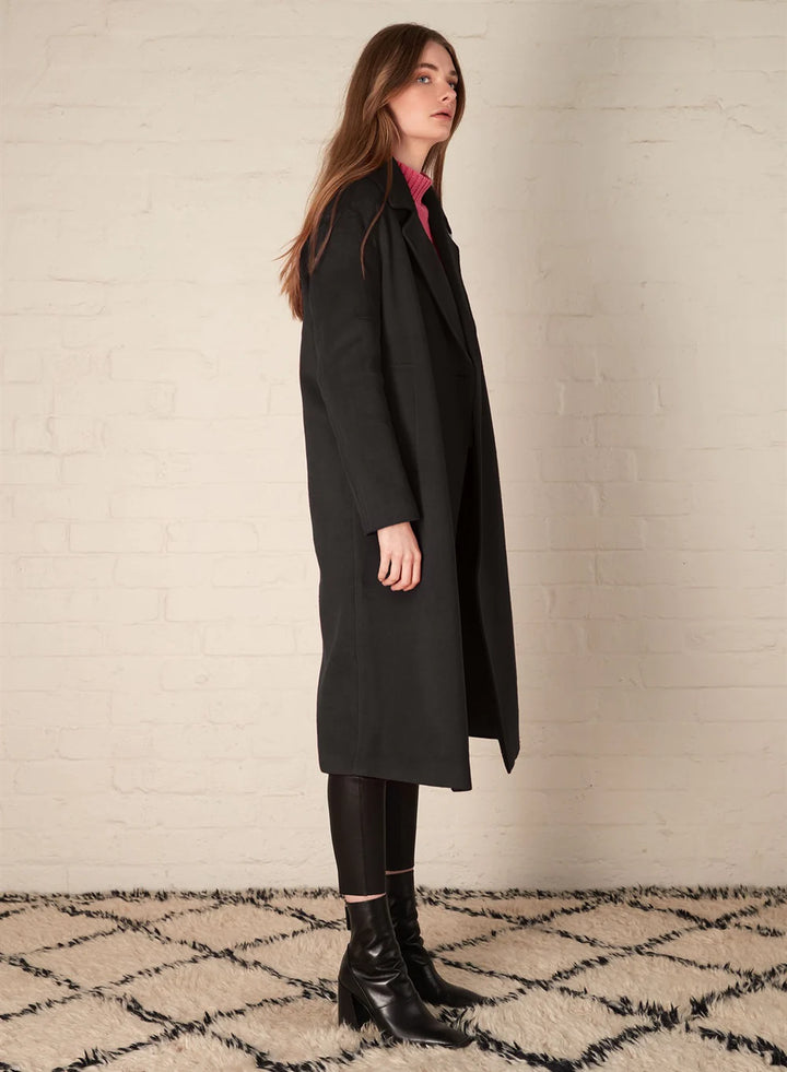 Poppy Coat- Black