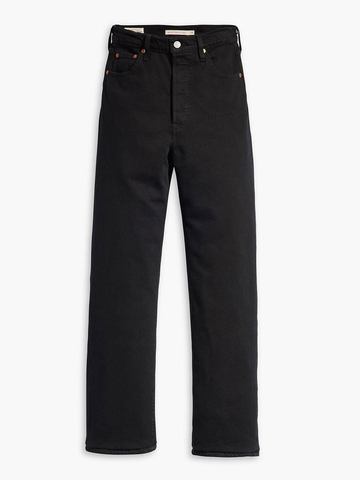 Levi's Ribcage Straight Ankle Jean - Black Sprout