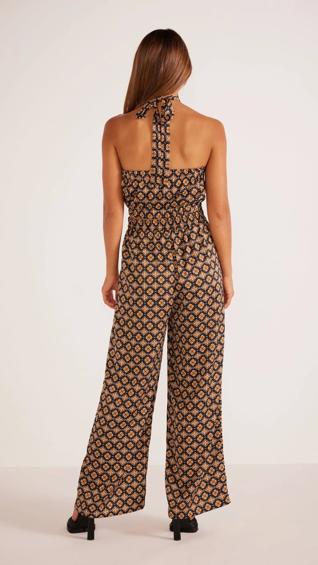 Minkpink Skylar Pants - Black/Gold