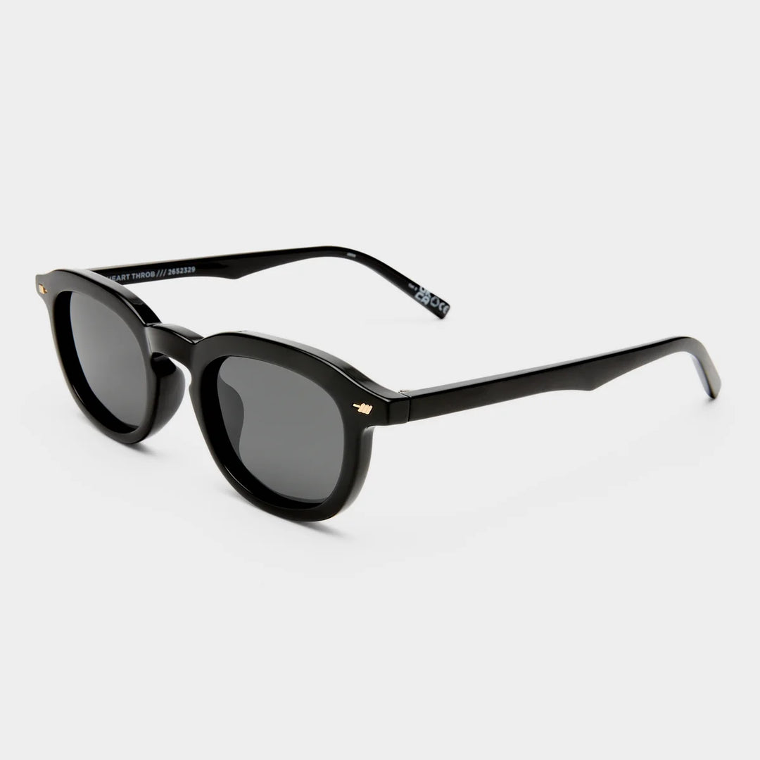Le Specs Heart Throb Sunglasses - Black