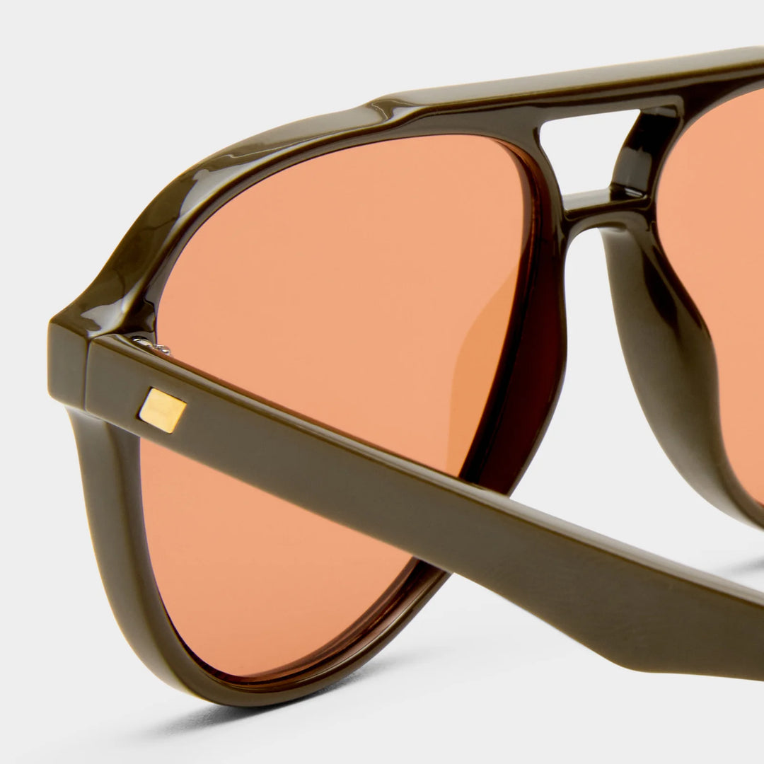 Le Specs Tragic Magic Sunglasses - Olive