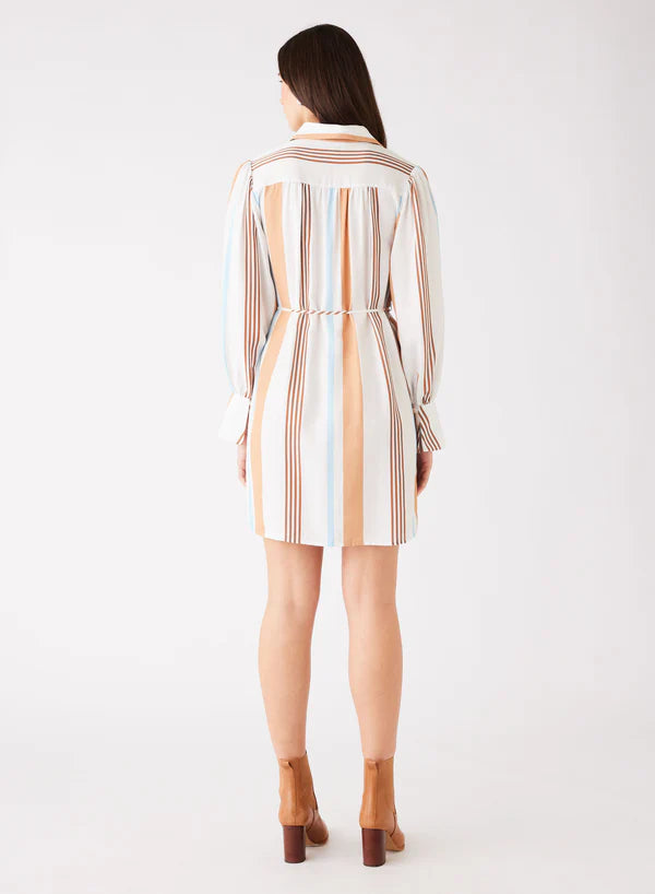 Esmaee Skyline Dress - Sky Stripe