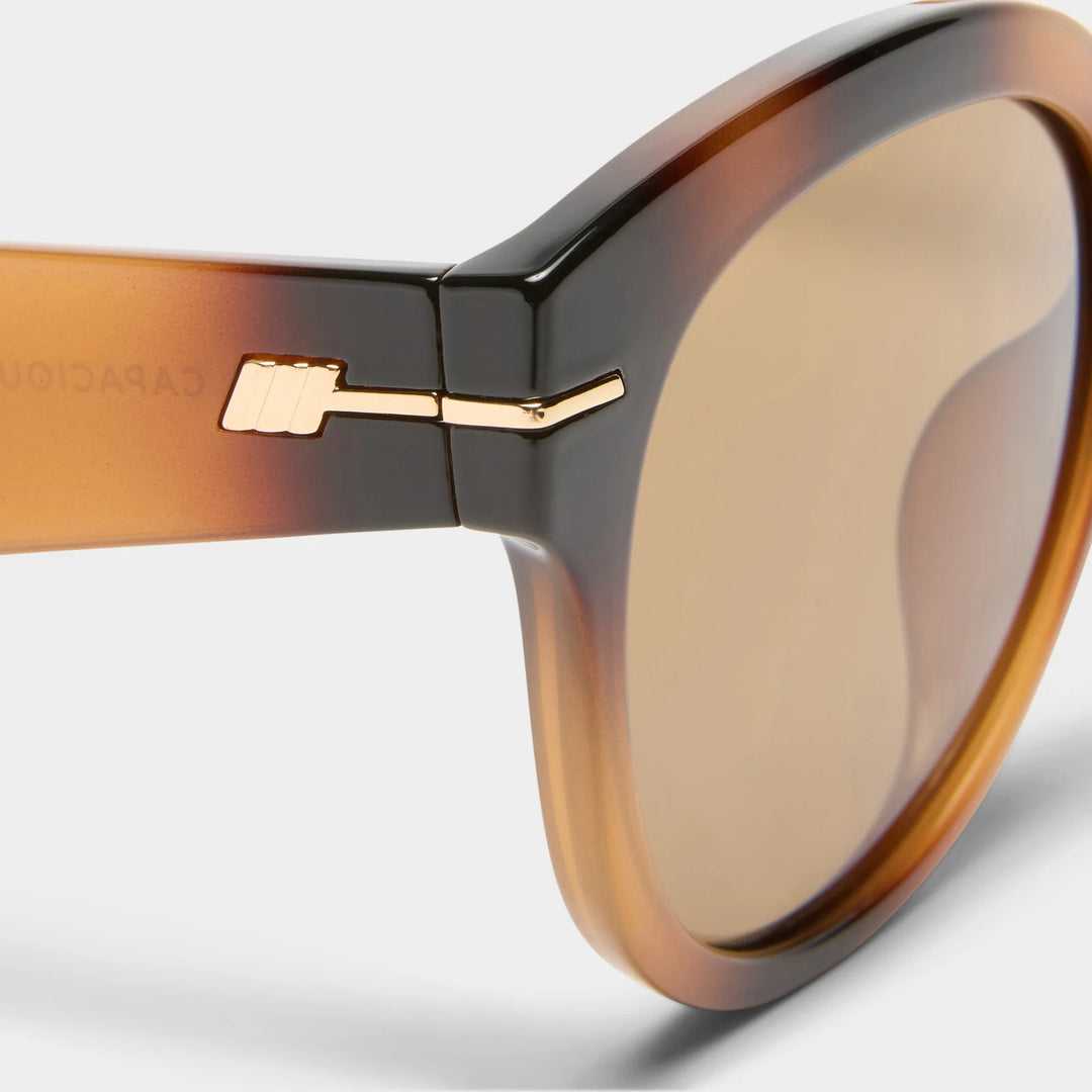 Le Specs Capacious Sunglasses - Tort