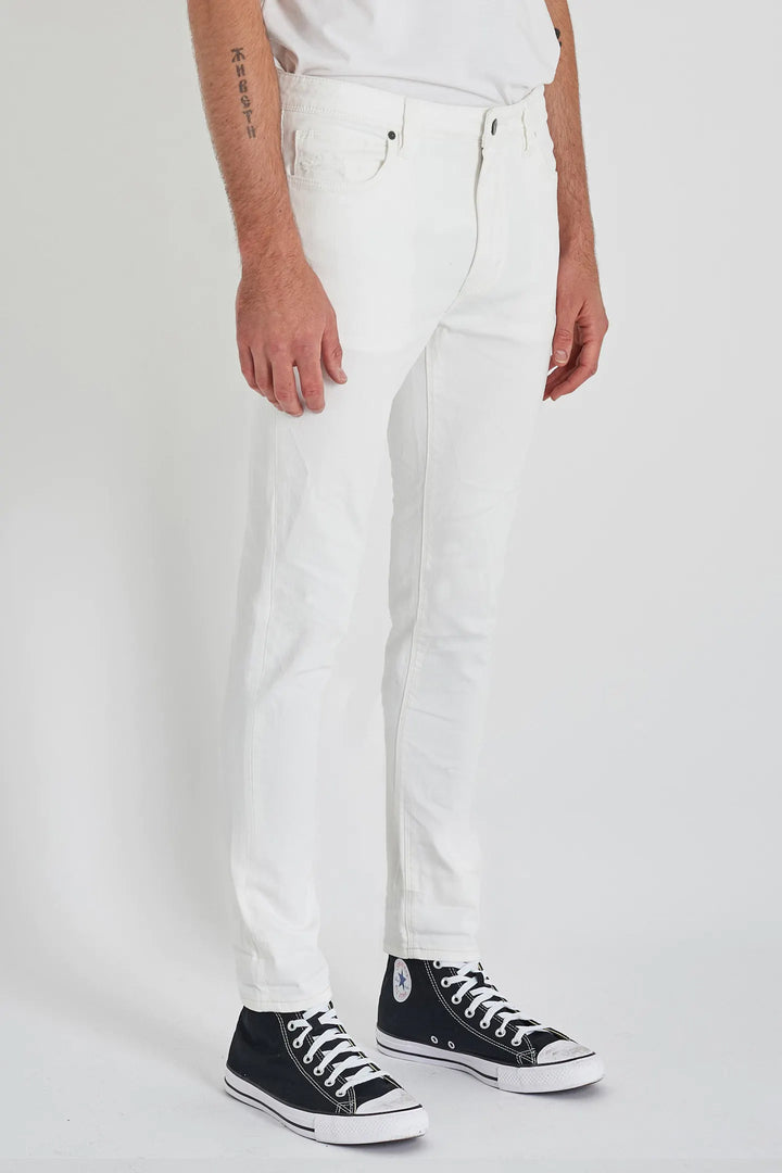 Abrand A Dropped Skin Jean - White Riot