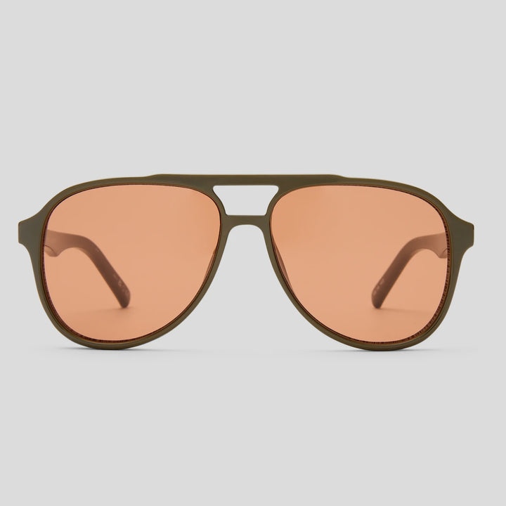 Le Specs Tragic Magic Sunglasses - Olive