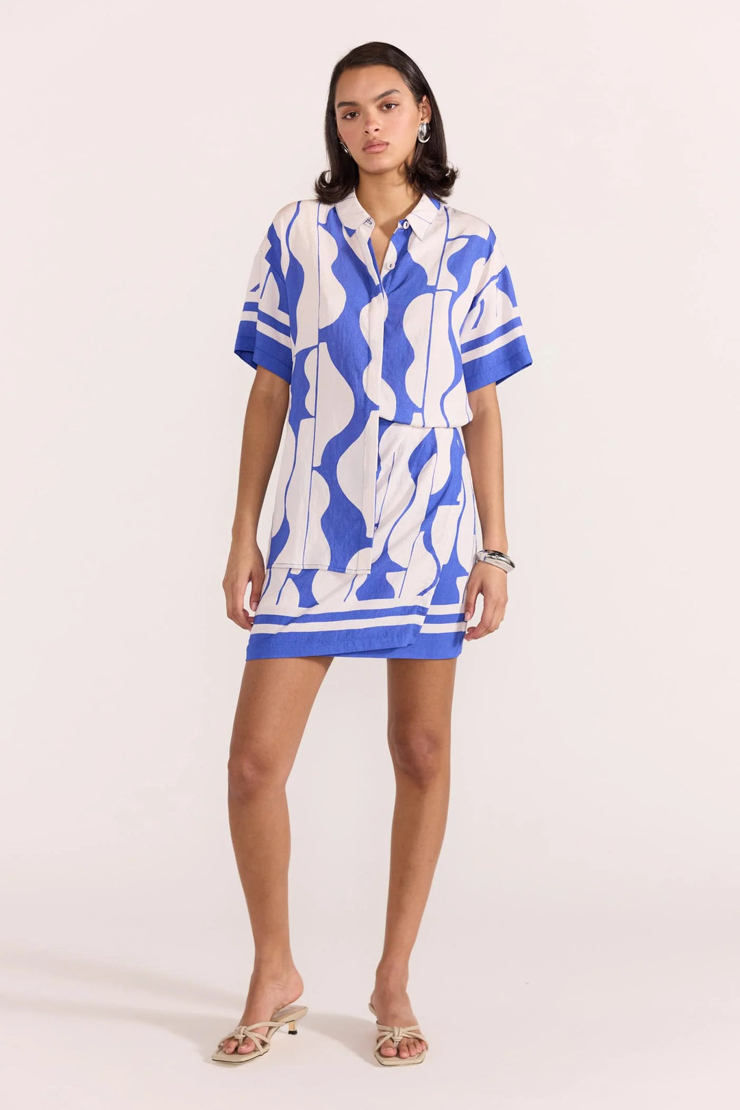 Staple The Label Santi Resort Shirt - Blue