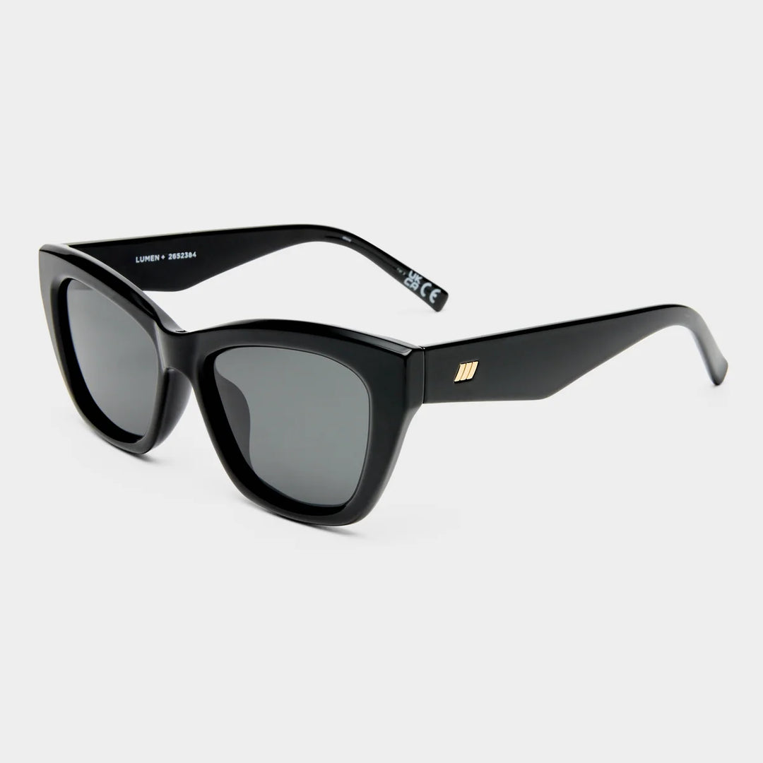 Le Specs Lumen + Sunglasses - Black