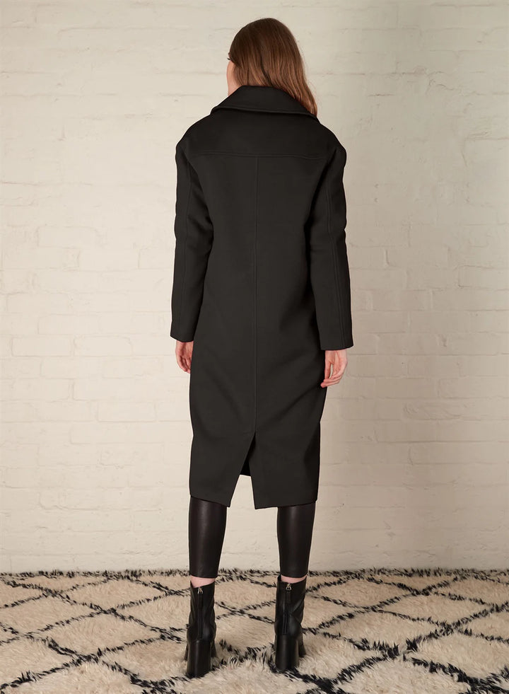 Poppy Coat- Black