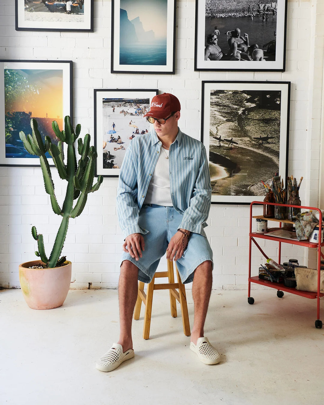 Barney Cools Scribe Cap - Red