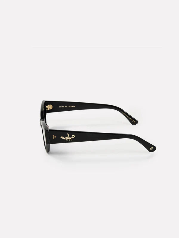 Thrills x Epøkhe Reprise Sunglasses - Black/Gold