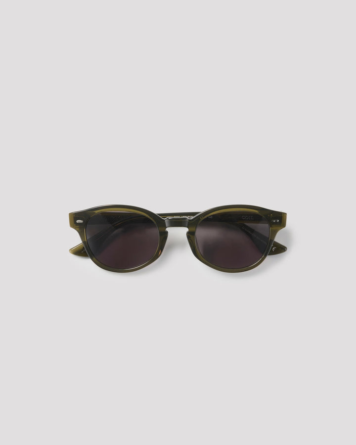 EPØKHE Coil Sunglasses - Army Green Polished/Black