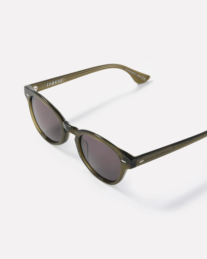 EPØKHE Coil Sunglasses - Army Green Polished/Black