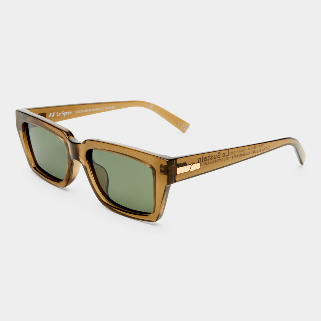 Le Specs Nocturnal Habit Sunglasses - Umber