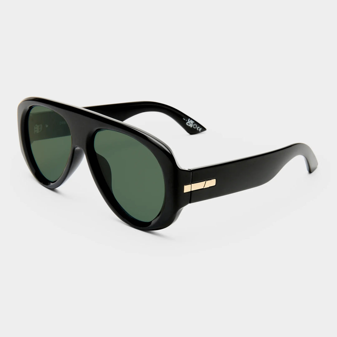 Le Specs Dream Boat Sunglasses - Black