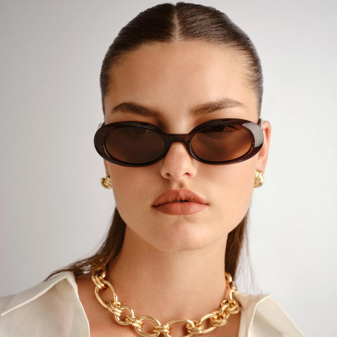 Le Specs Work It! Sunglasses - Cocoa