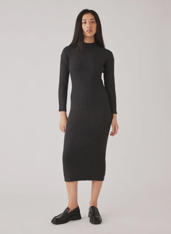 Esmaee Chloe Knit Dress - Midnight