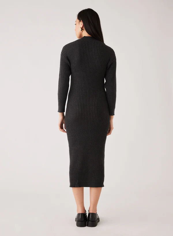 Esmaee Chloe Knit Dress - Midnight