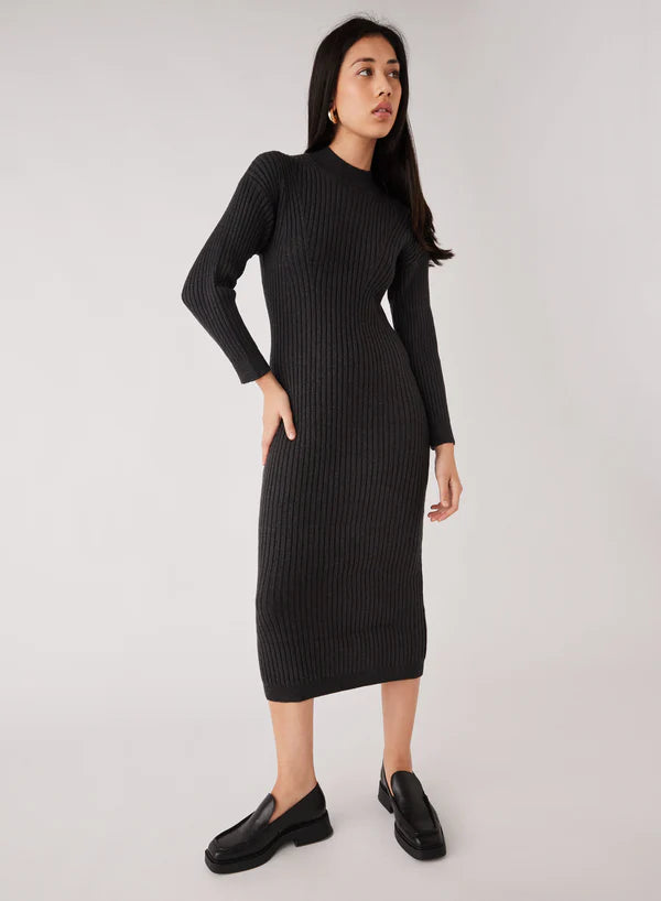 Esmaee Chloe Knit Dress - Midnight