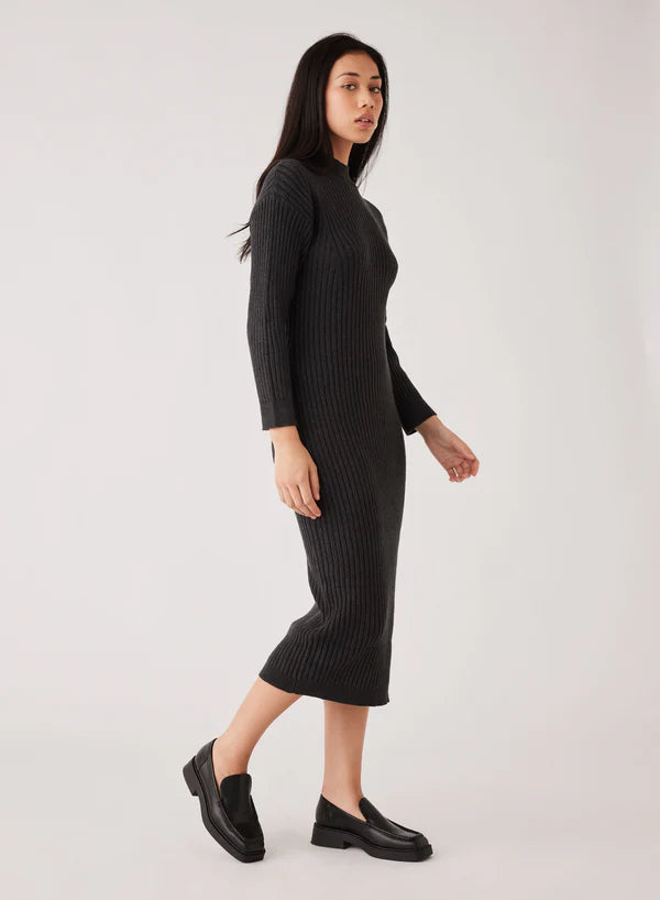 Esmaee Chloe Knit Dress - Midnight