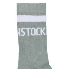 Birkenstock Cotton Tennis Sock - Pure Sage/White