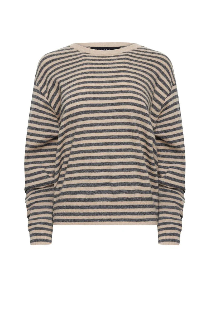 Lioness Olsen Knit - Slate Stripe
