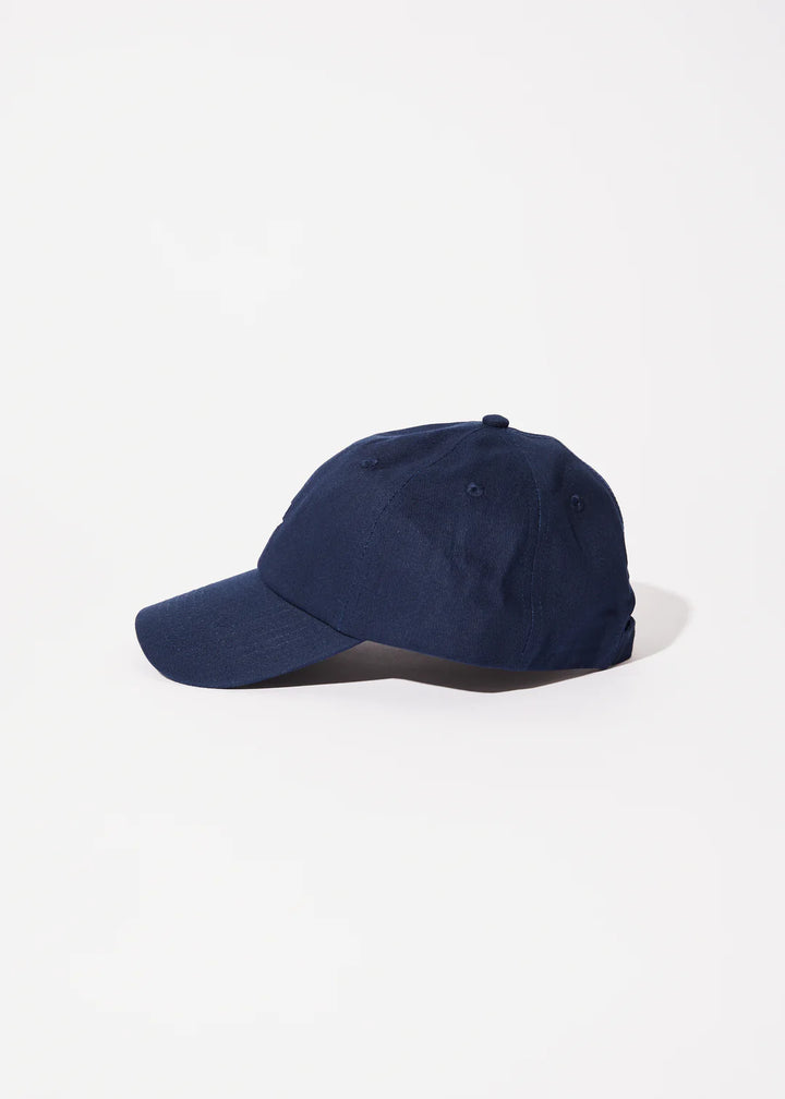 Afends Core Six Panel Cap-Navy