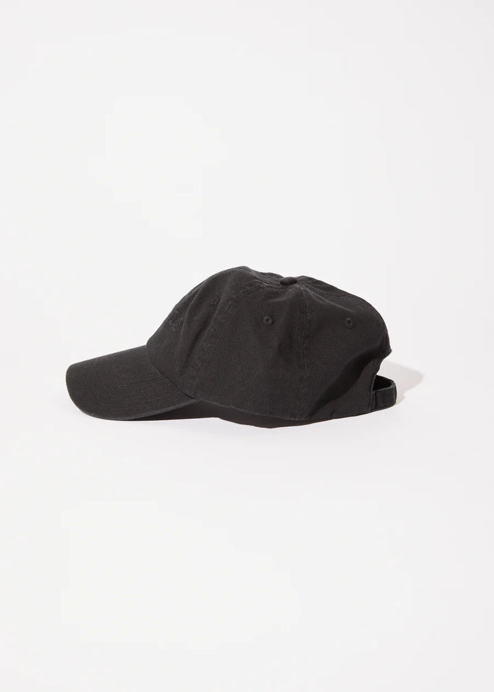 Afends Questions Recycled Siz Panel Cap - Washed Black