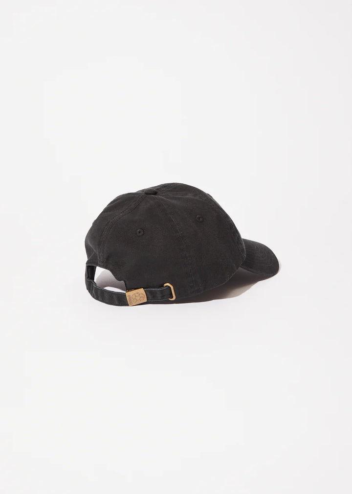 Afends Questions Recycled Siz Panel Cap - Washed Black
