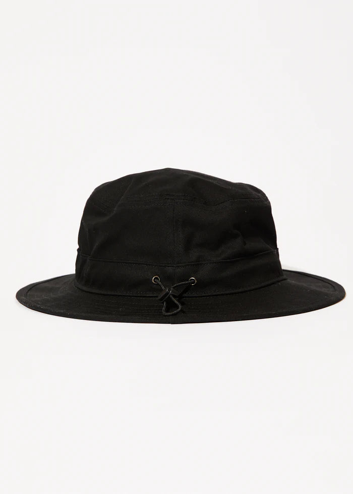 Afends Limits Bucket Hat- Black
