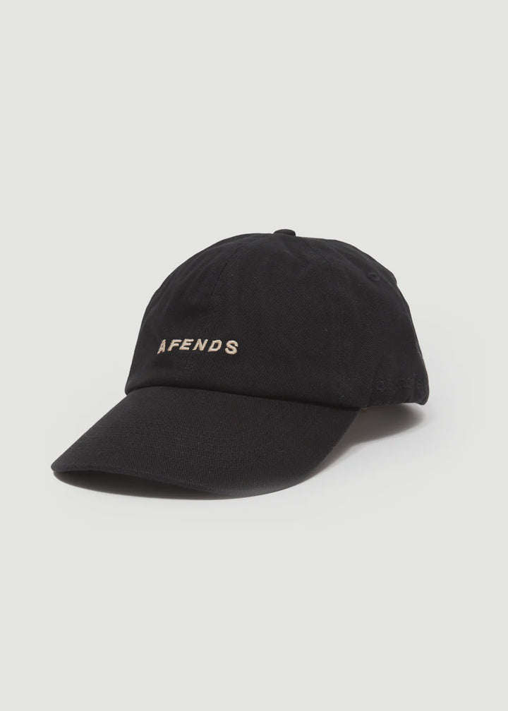 Afends Daylight Panelled Cap-Stone Black