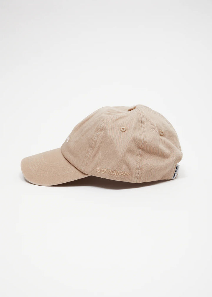 Afends Daylight 6 Panelled Cap - Taupe