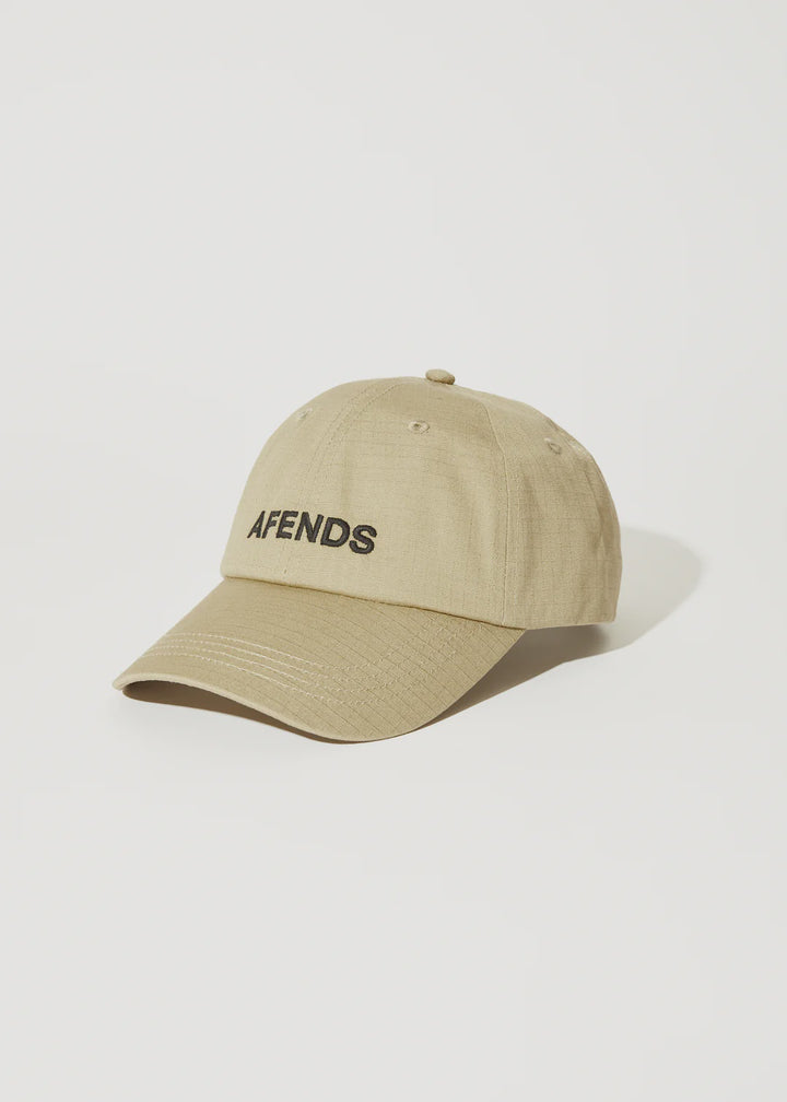 Afends Ripped Out Six Panel Cap - Boa