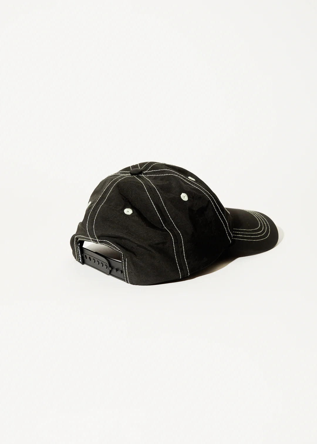 Afends Repeater 6 Panel Cap - Black