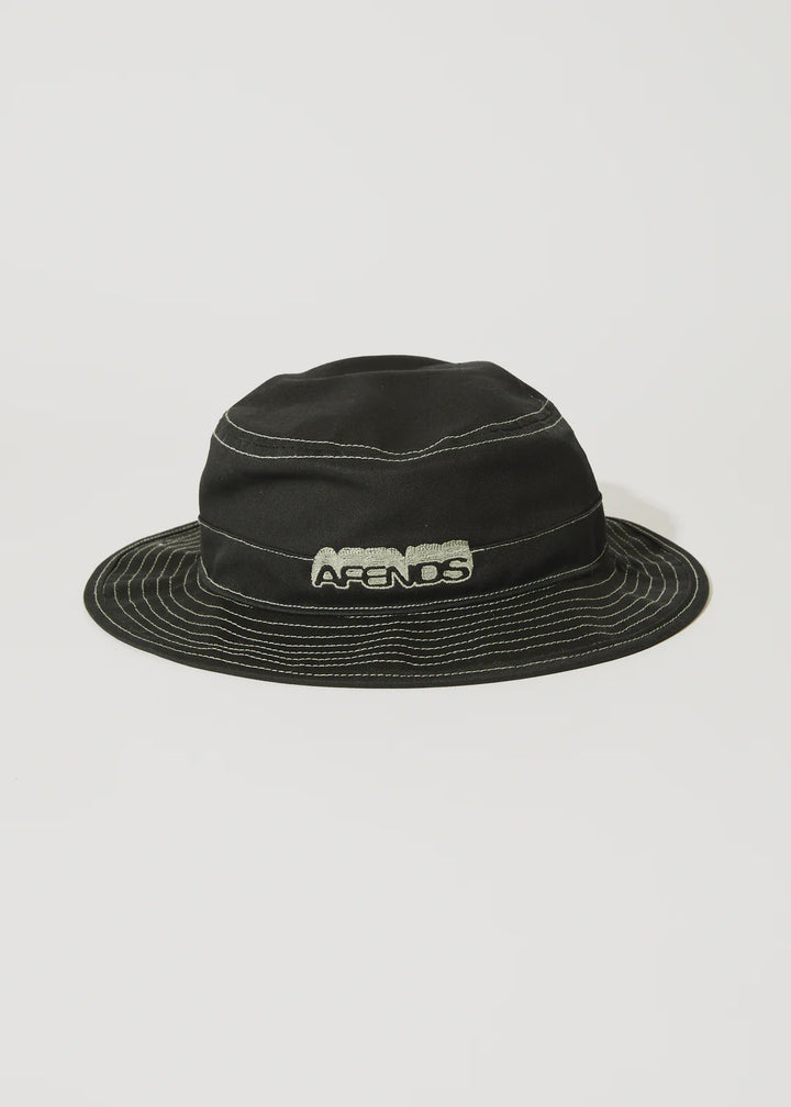 Afends Repeater Bucket Hat - Black