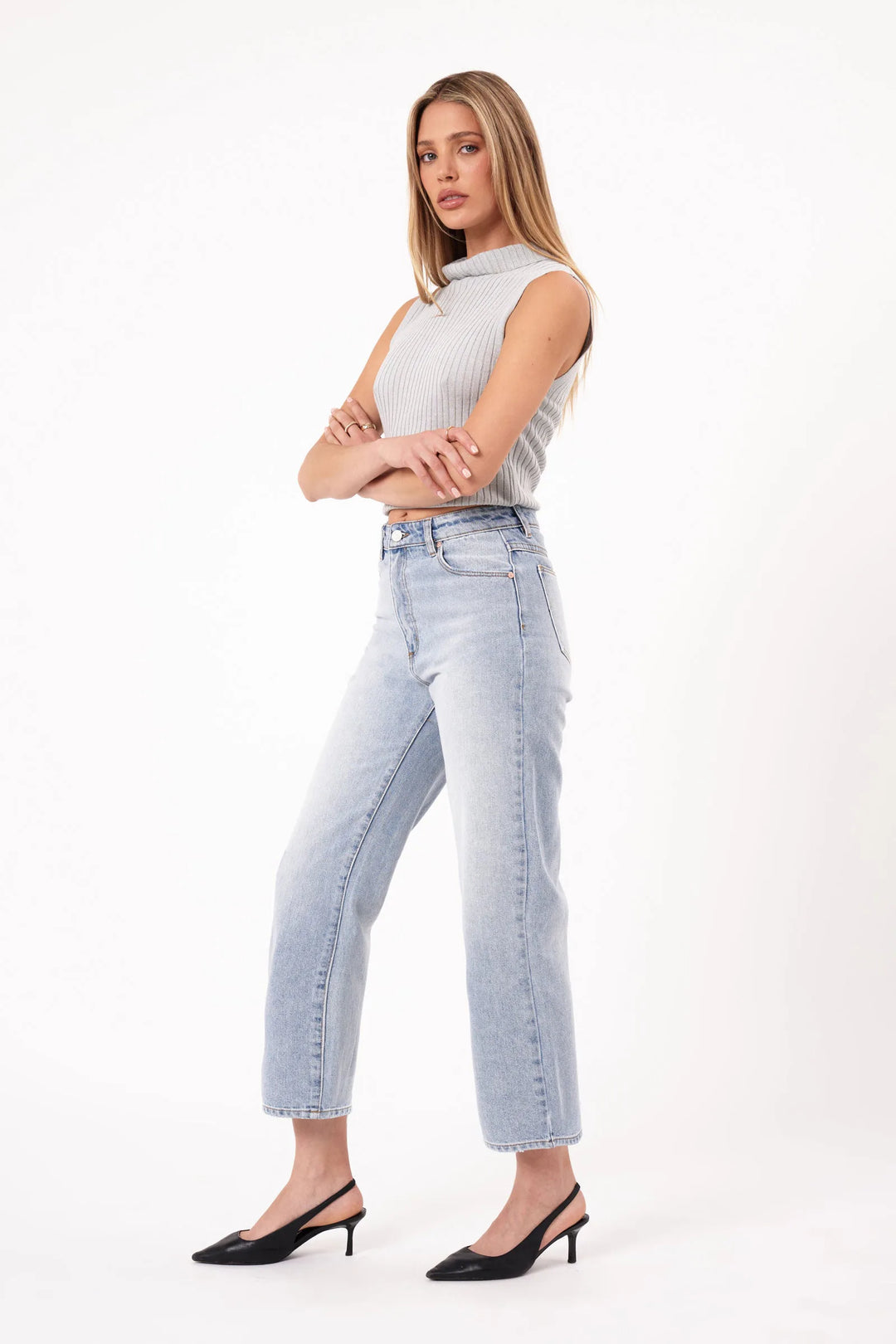Abrand Venice Straight Jean - Luca - Light Blue