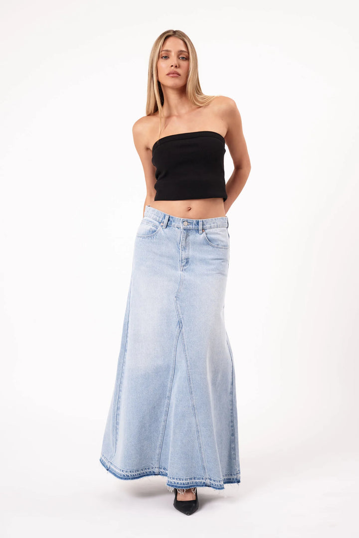 Abrand 95 Maxi Denim Skirt - Gina